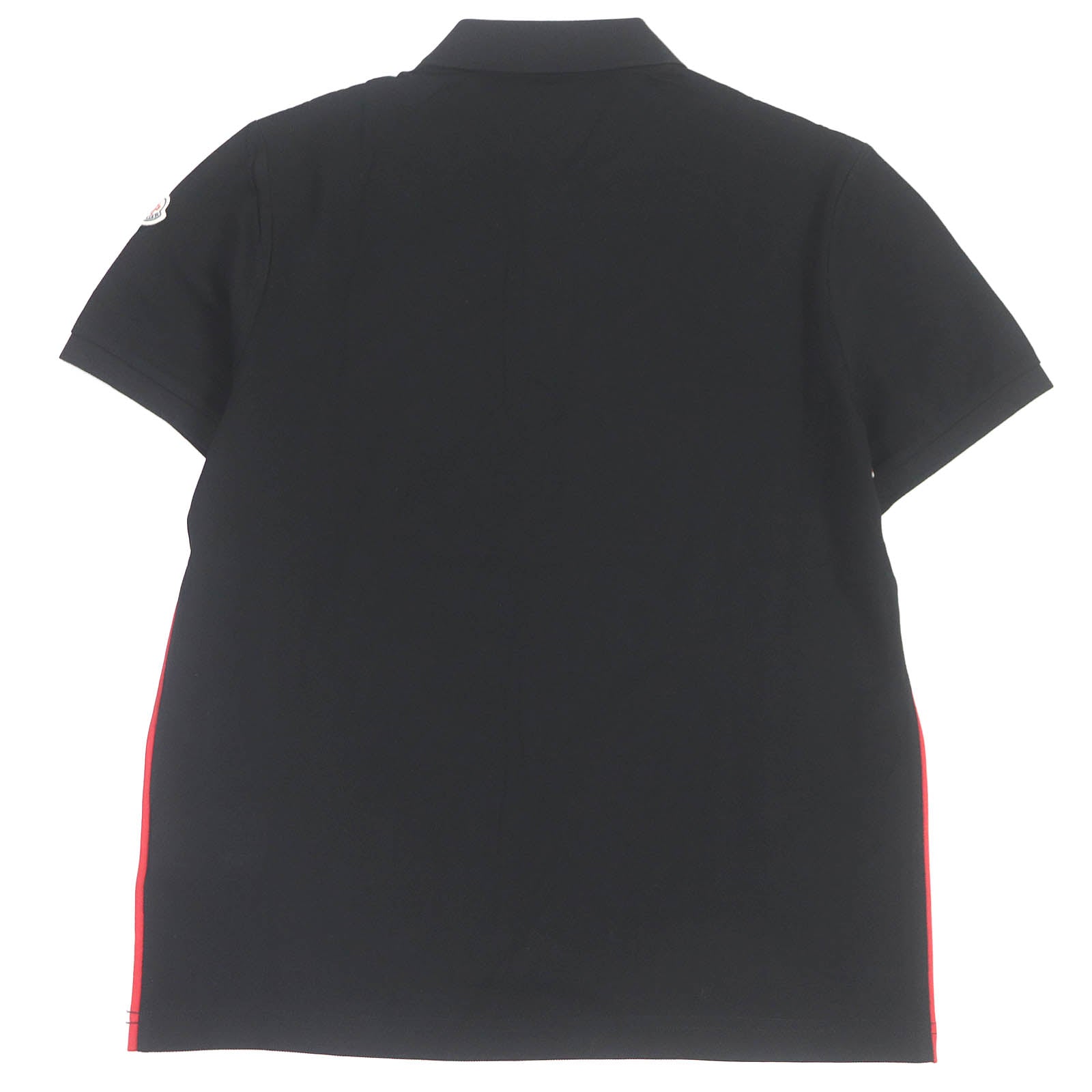 Moncler Cotton Polo Shirt Black M