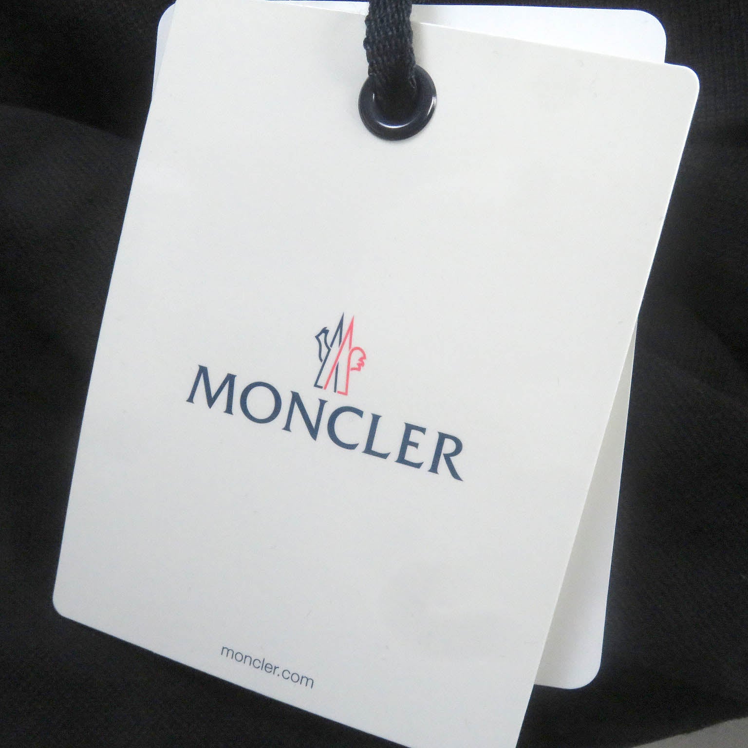 Moncler Cotton Polo Shirt Black M