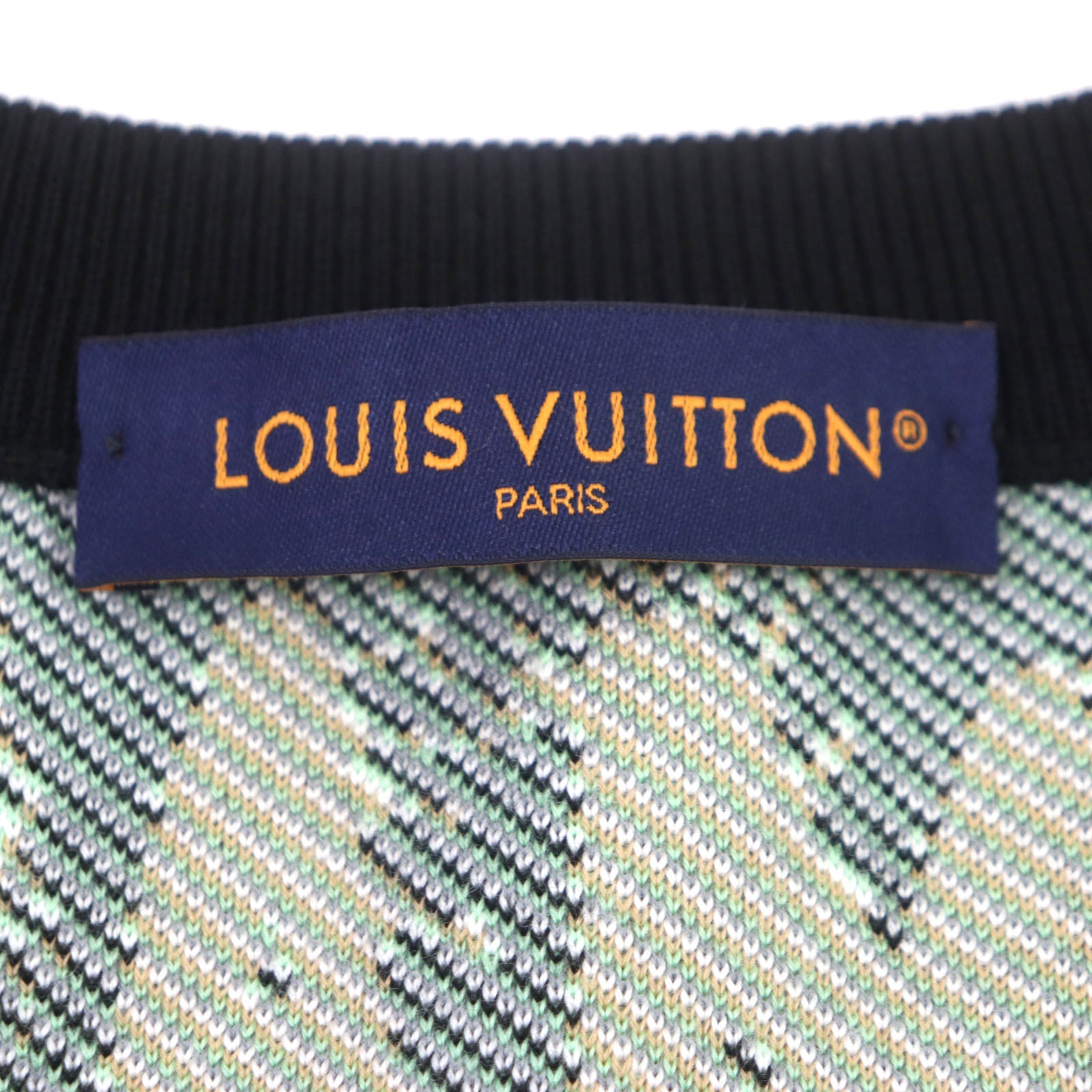 Louis Vuitton Wool Fanjin Motif Crew Neck Sweater