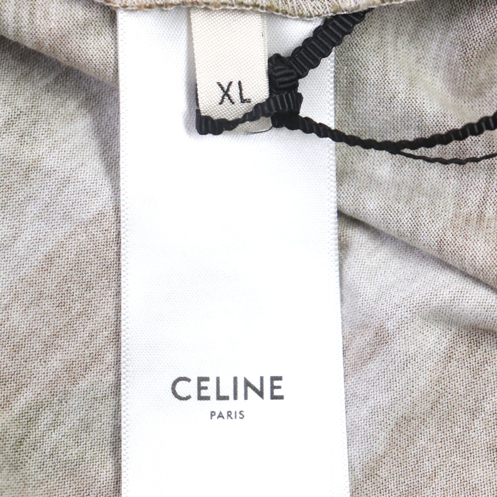 Celine XL Loose Logo T-shirt Brown