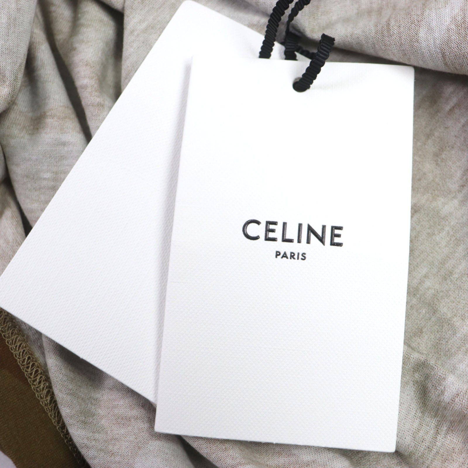 Celine XL Loose Logo T-shirt Brown