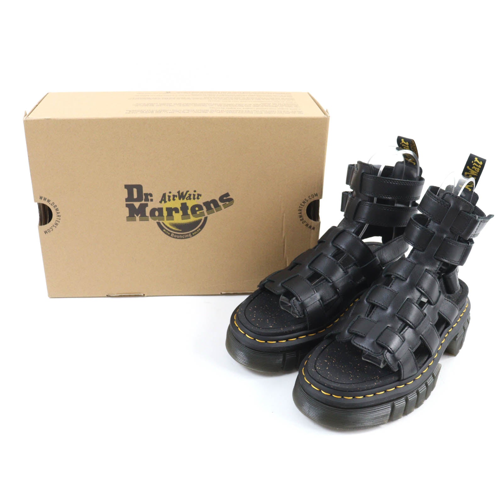 Dr. Martens Ricki Gladiator Leather Sandals 5UK