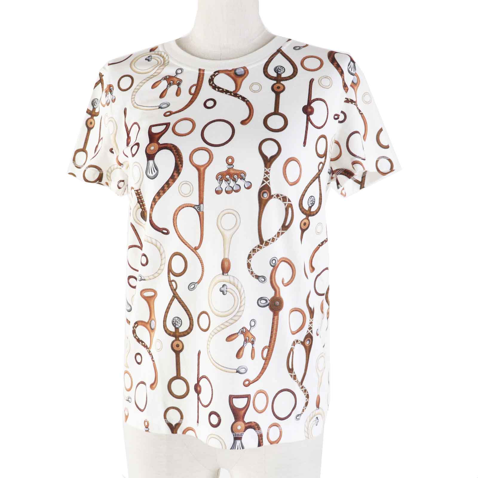 Hermes Cotton Jersey Short Sleeve T-Shirt 36