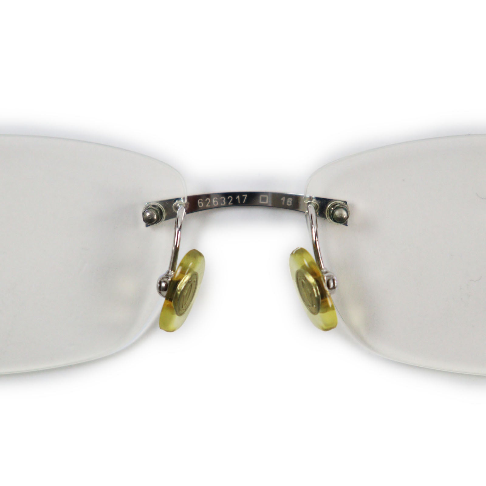 Cartier Titanium Rimless Glasses Eyewear