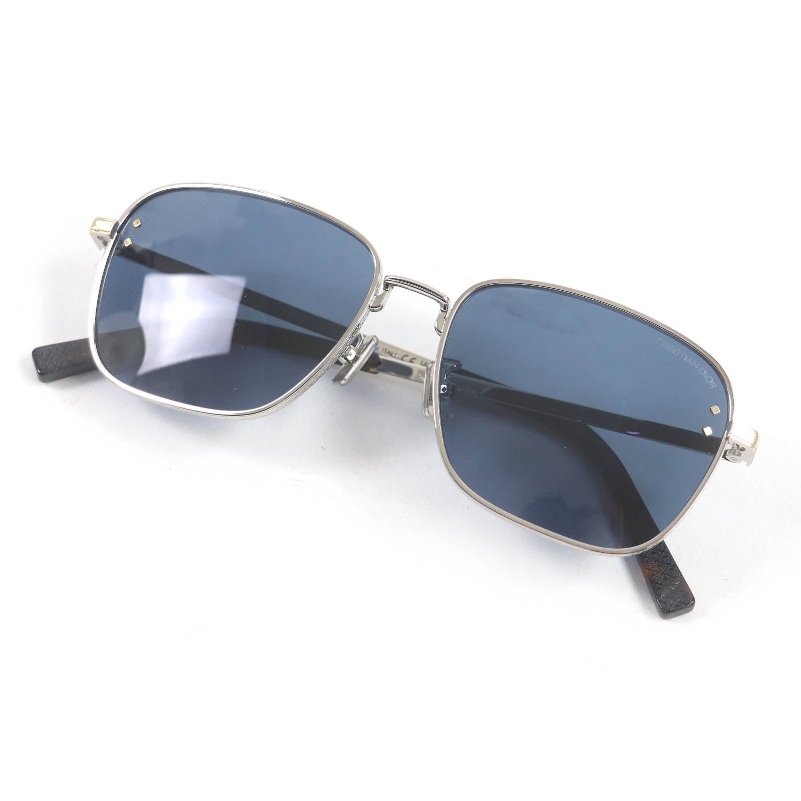 Dior CD Diamond Aviator Square Sunglasses