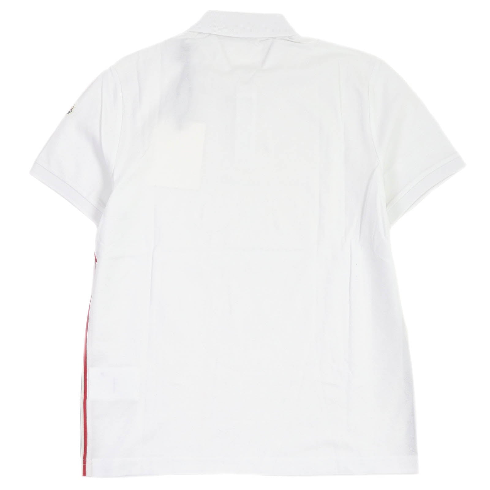 Moncler Cotton Polo Shirt White M