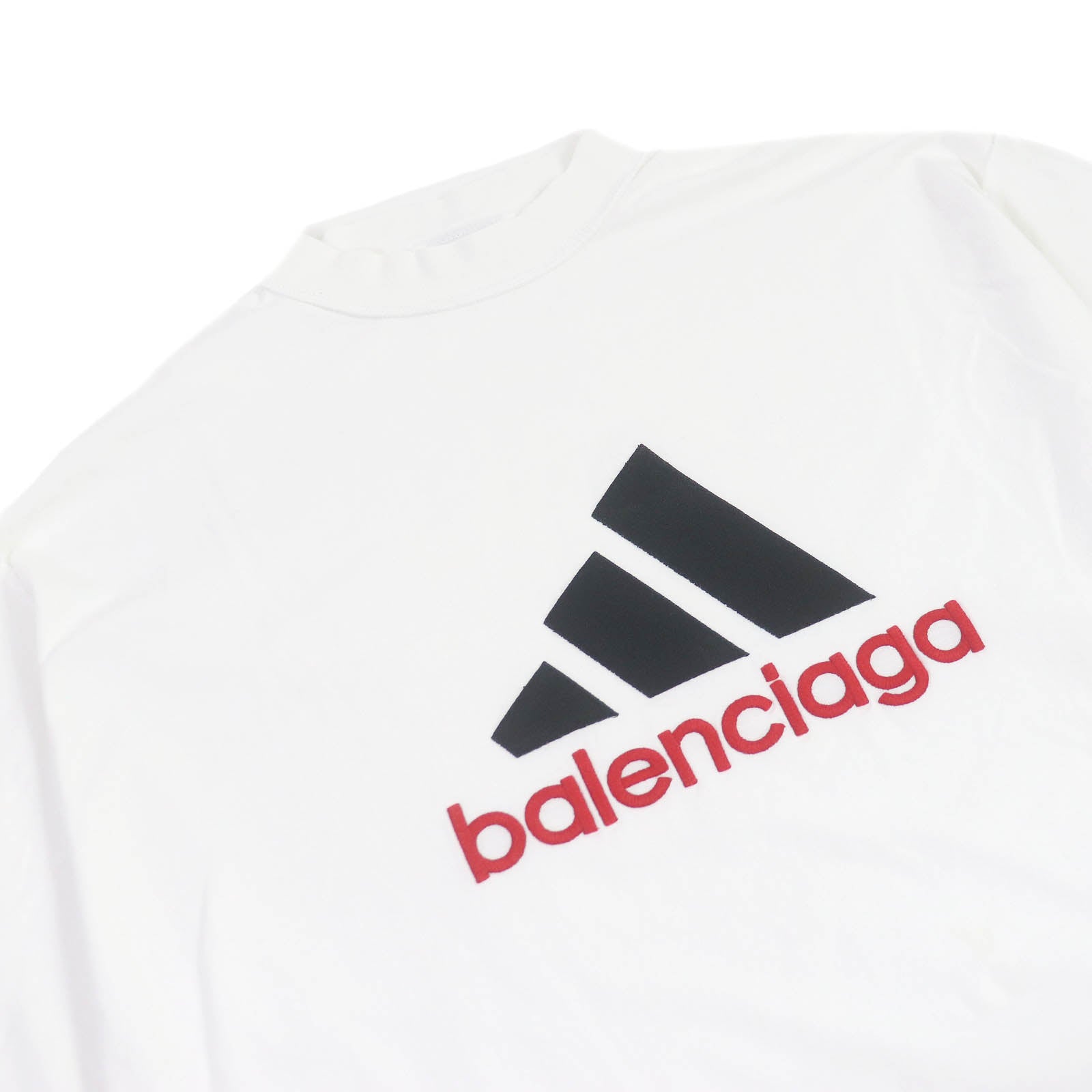 Balenciaga Adidas Logo Oversized T-shirt White L