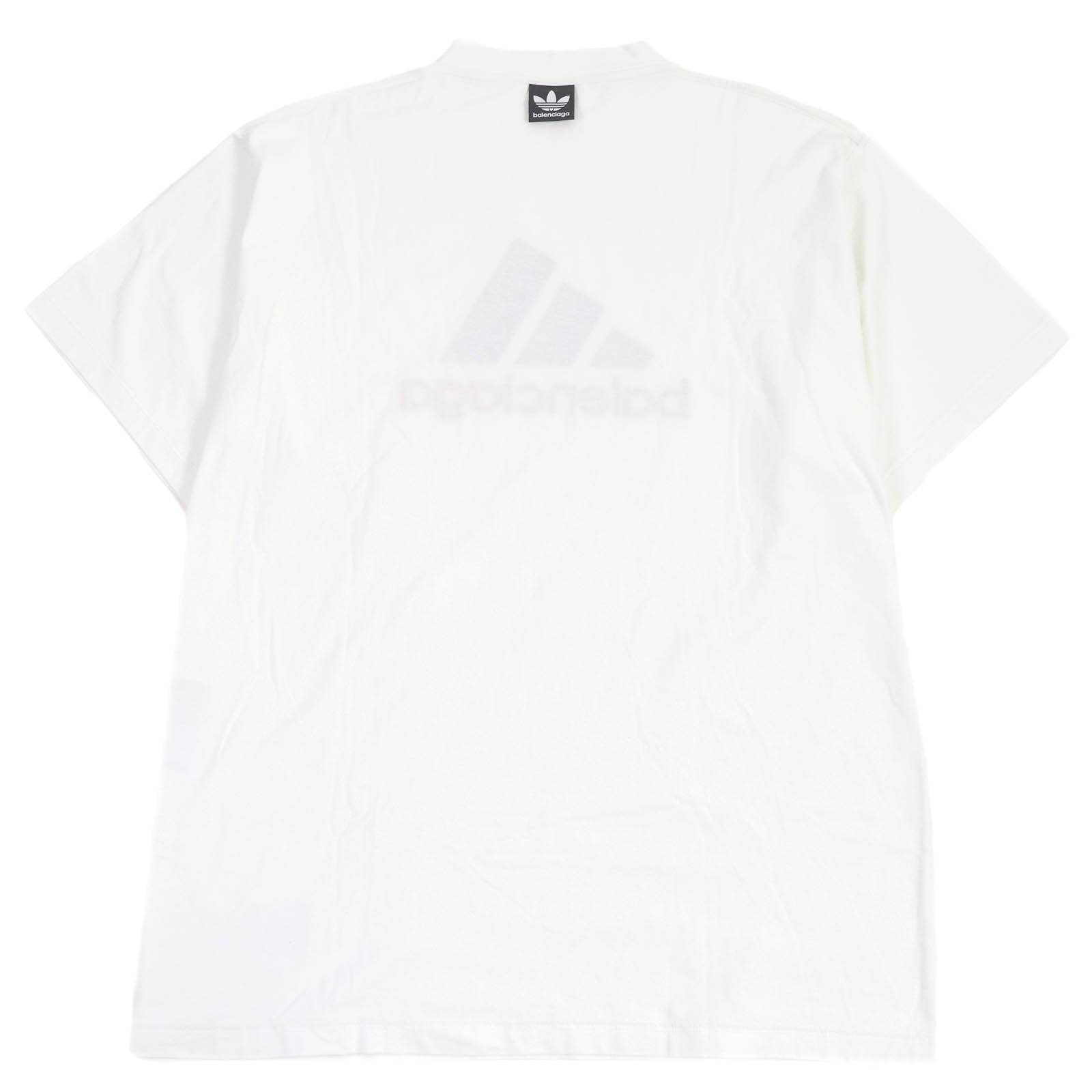 Balenciaga Adidas Logo Oversized T-shirt White L