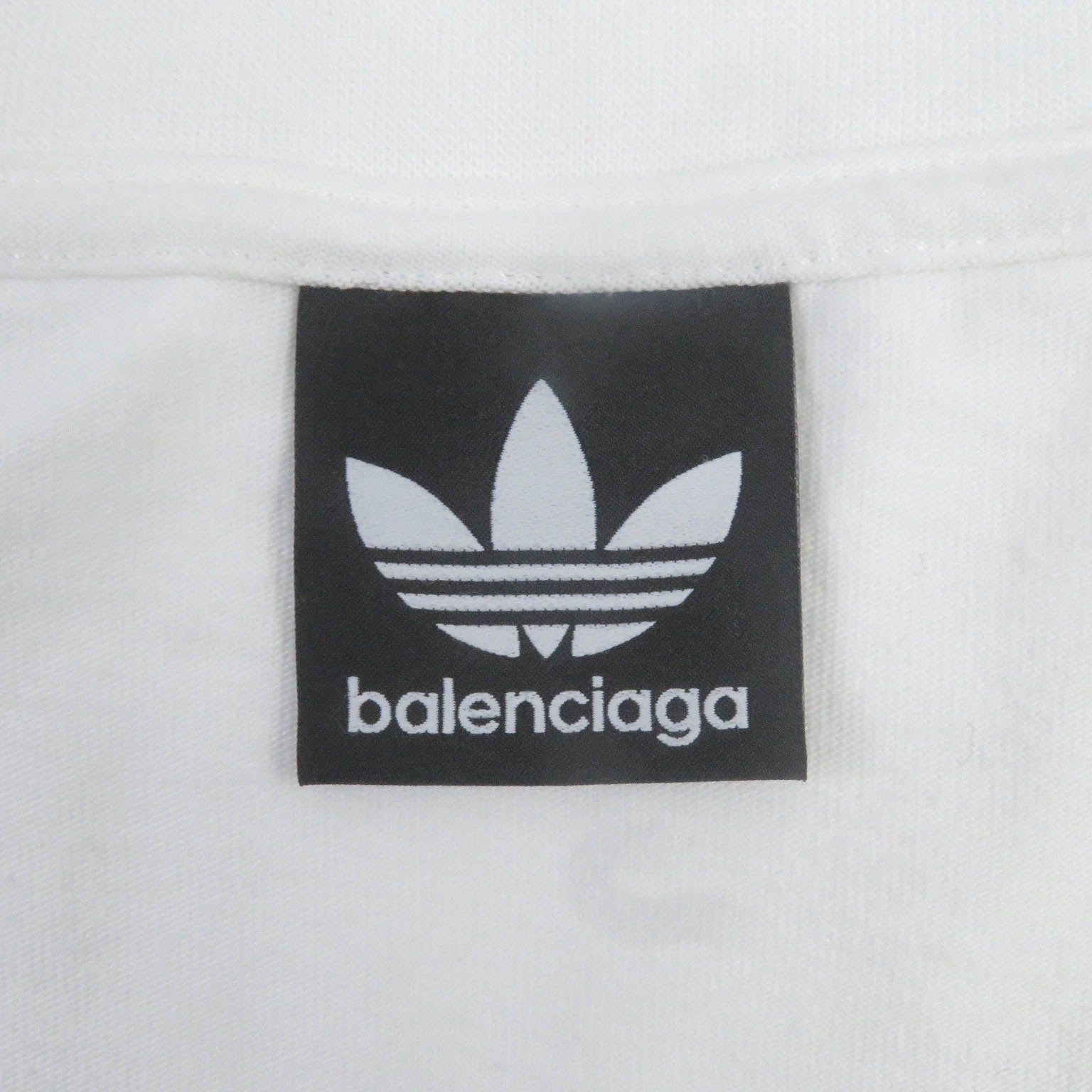 Balenciaga Adidas Logo Oversized T-shirt White L