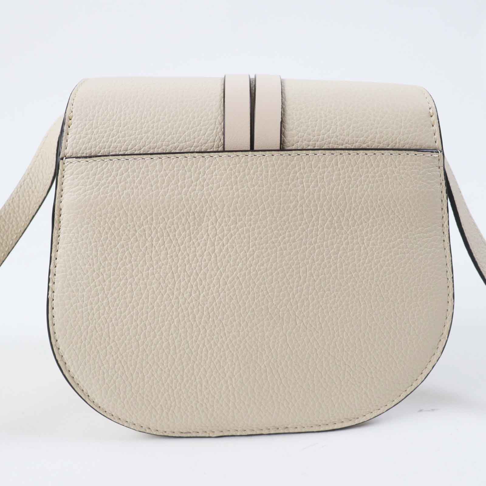 Chloe Alphabet Mini Saddlebag Crossbody Bag