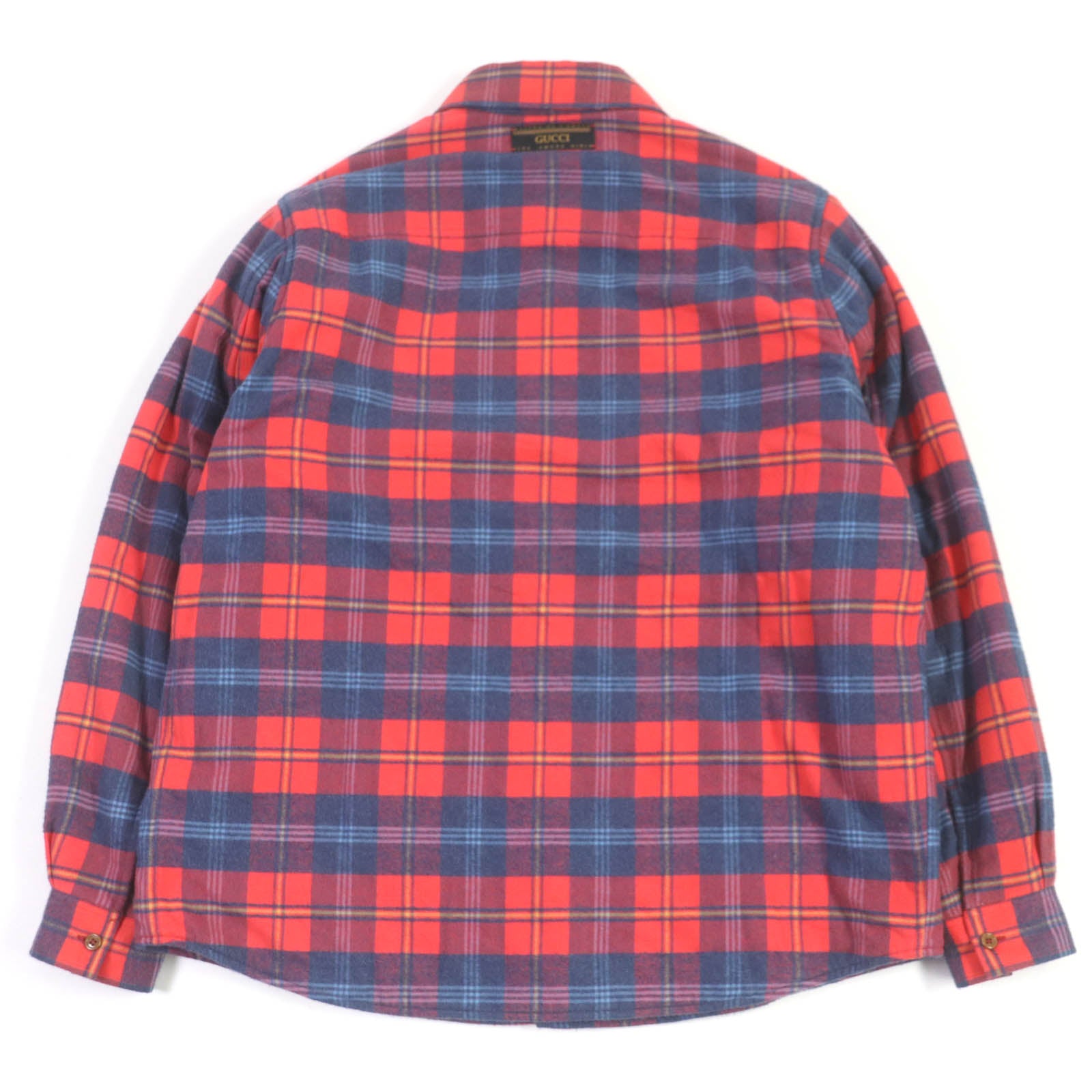 GUCCI Disney Mickey Check Flannel Shirt Jacket