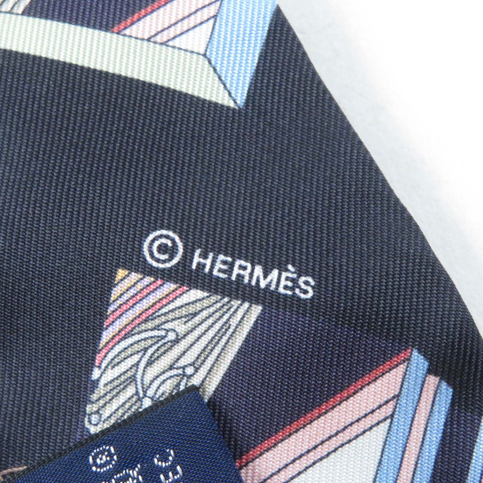 Hermes Silk SPRINGS BAGUE Scarf