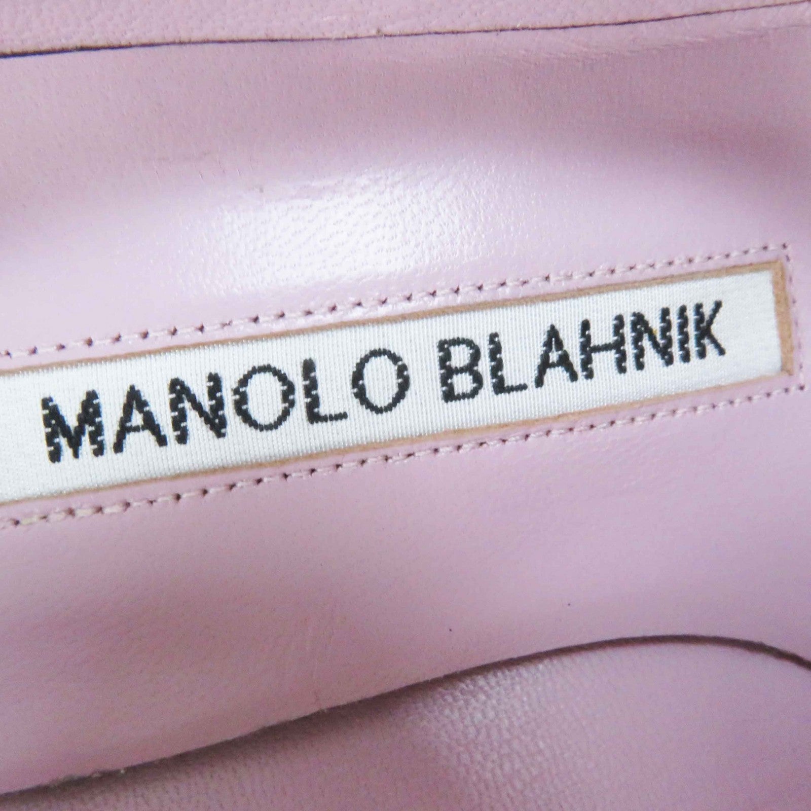 Manolo Blahnik Velor Pumps Purple 34