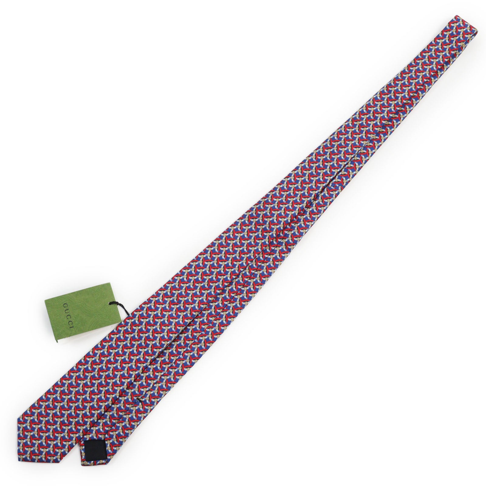 Gucci Silk GG Belt Pattern Tie