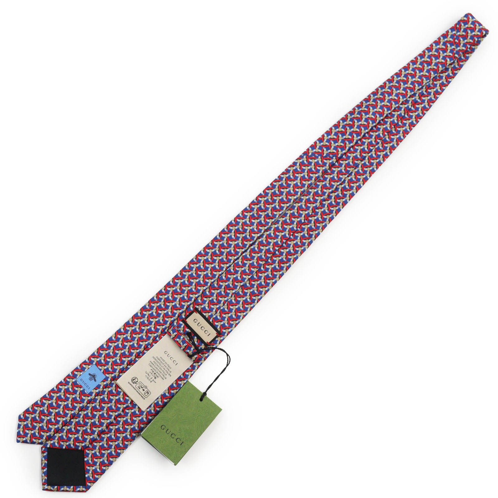 Gucci Silk GG Belt Pattern Tie