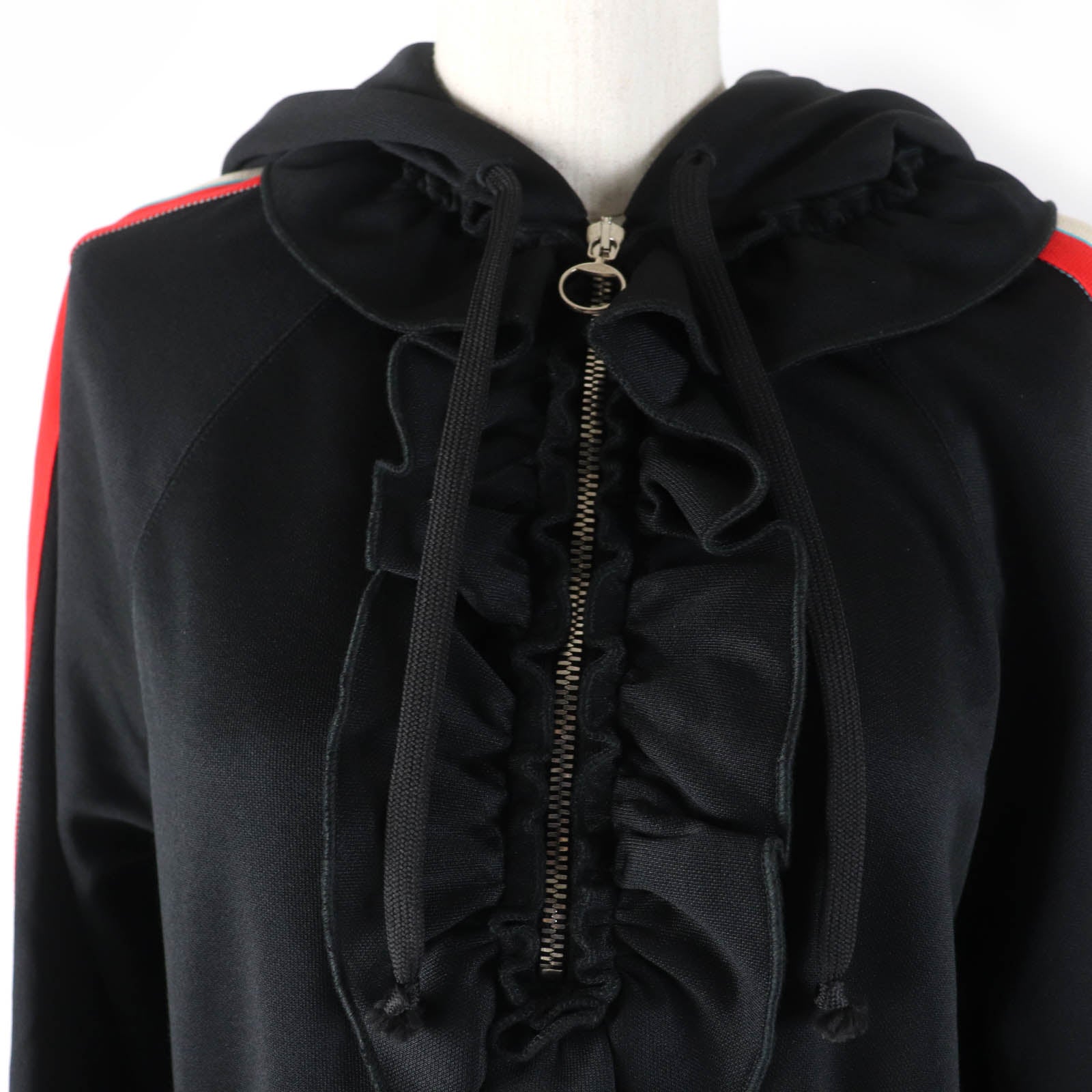 Gucci Armline Logo Hooded Dress XS