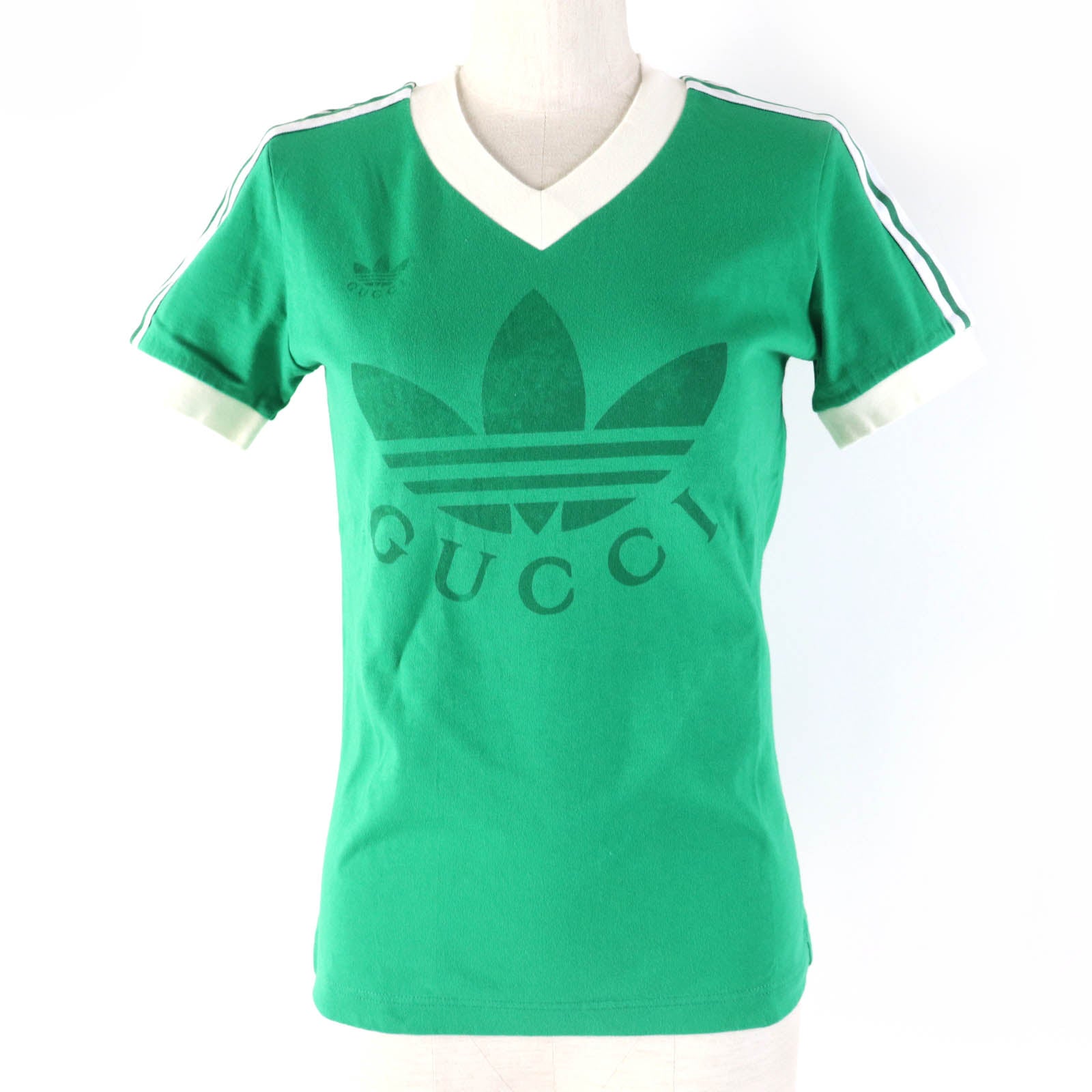 Gucci adidas Trefoil Logo T-shirt Green