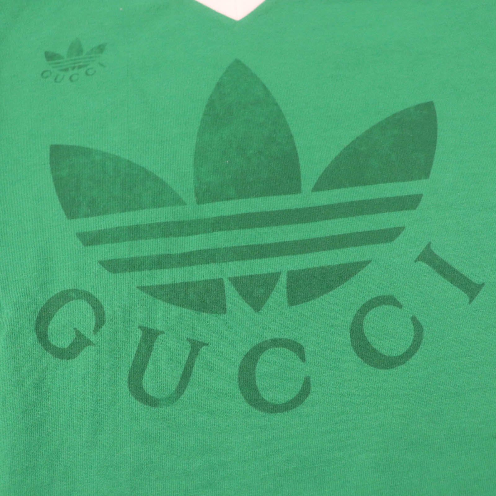 Gucci adidas Trefoil Logo T-shirt Green