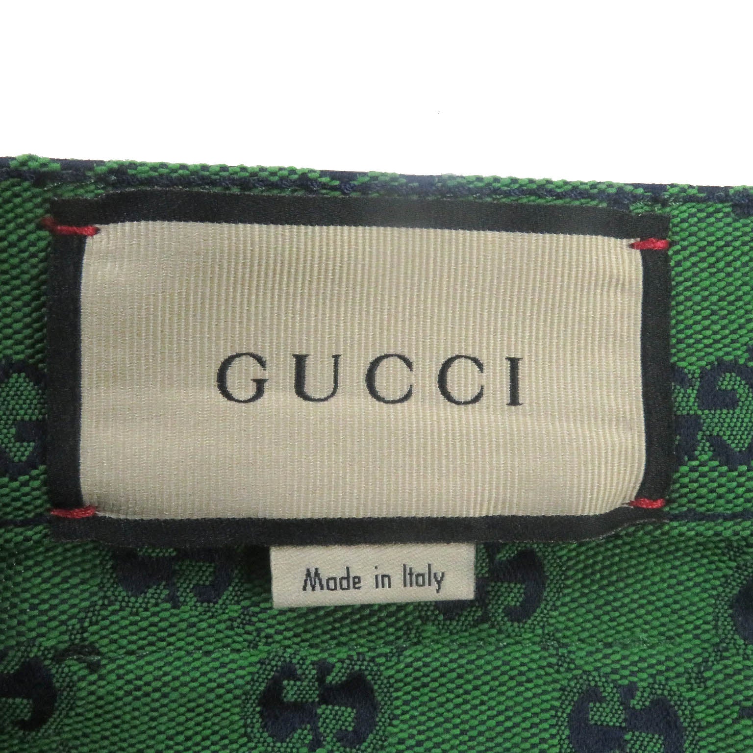 Gucci GG Jacquard Denim Pants Green 30