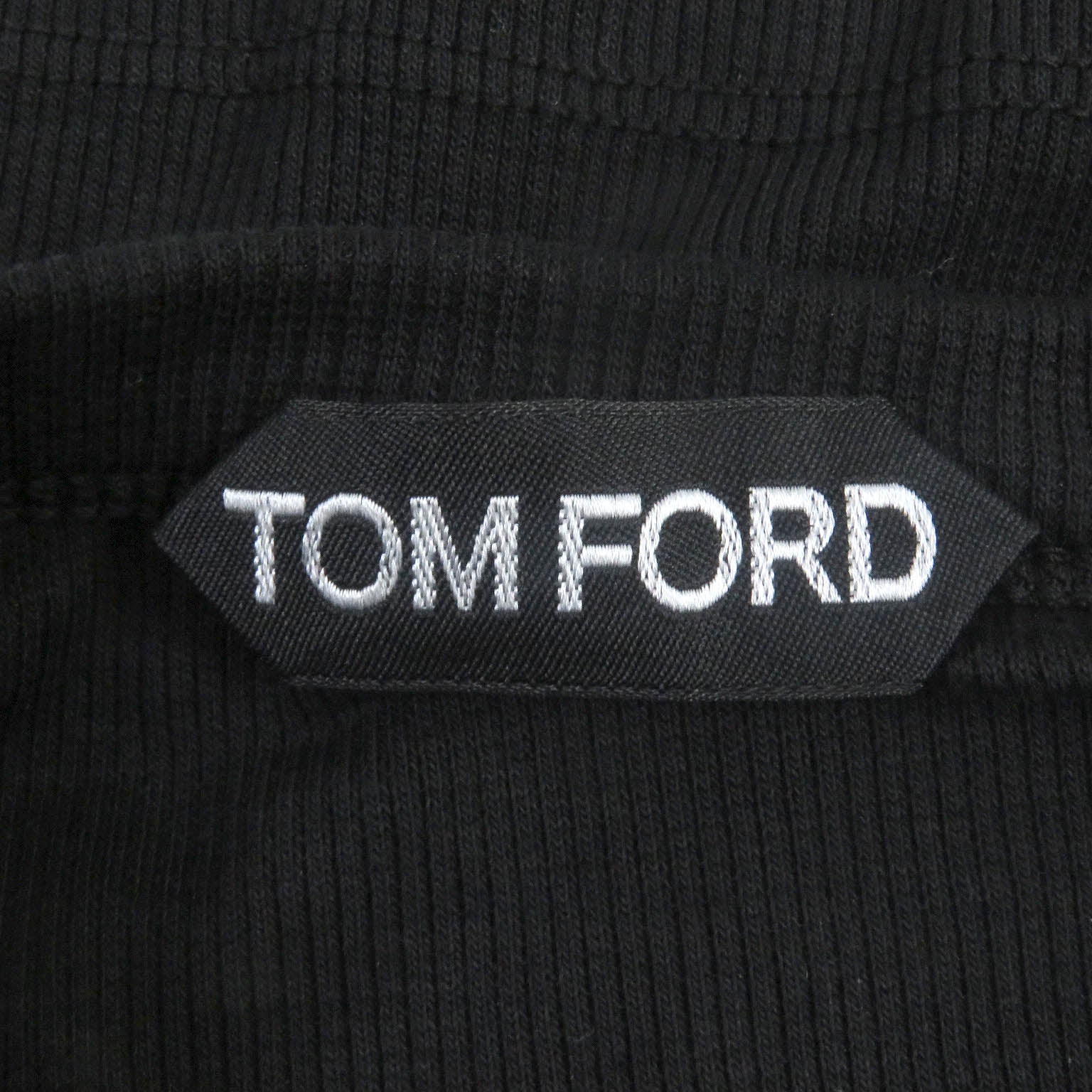 Tom Ford TF Logo Henley Long Sleeve T-Shirt