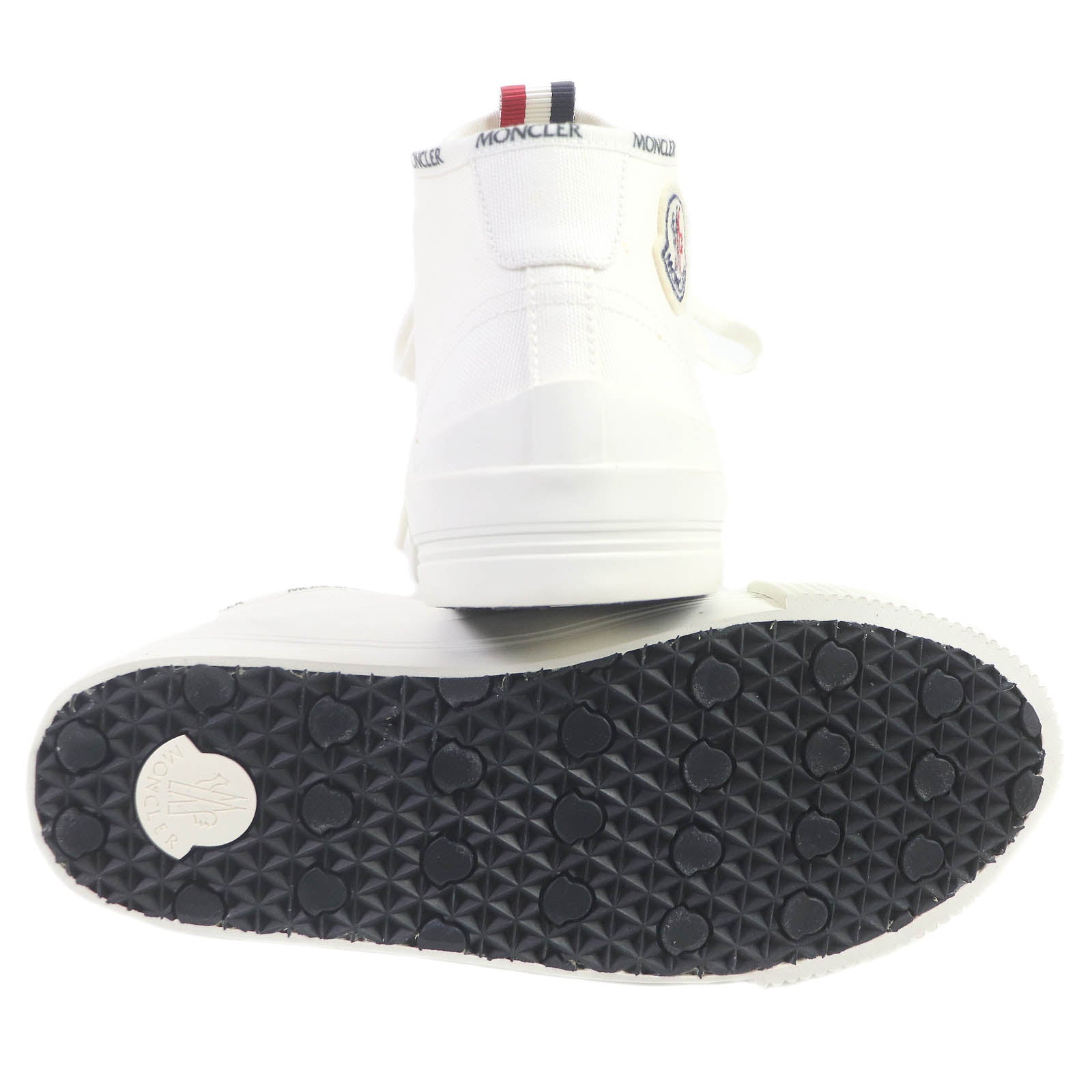 Moncler LISSEX Tricolor Logo High Cut Sneakers