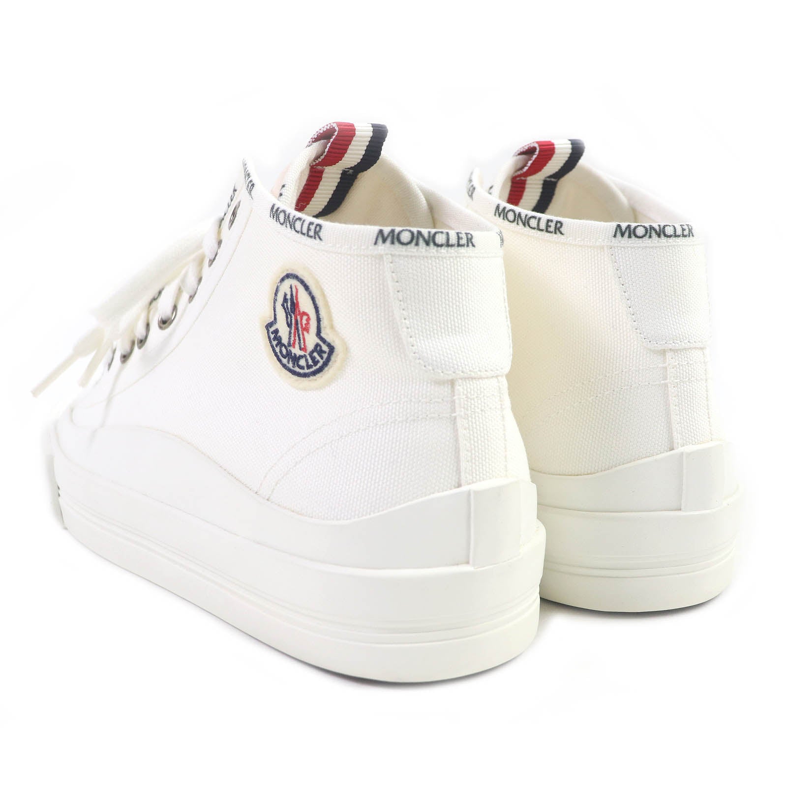 Moncler LISSEX Tricolor Logo High Cut Sneakers