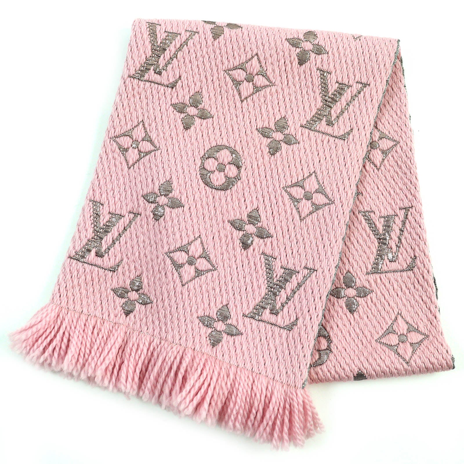 Louis Vuitton Logo Mania Shine Scarf M70466