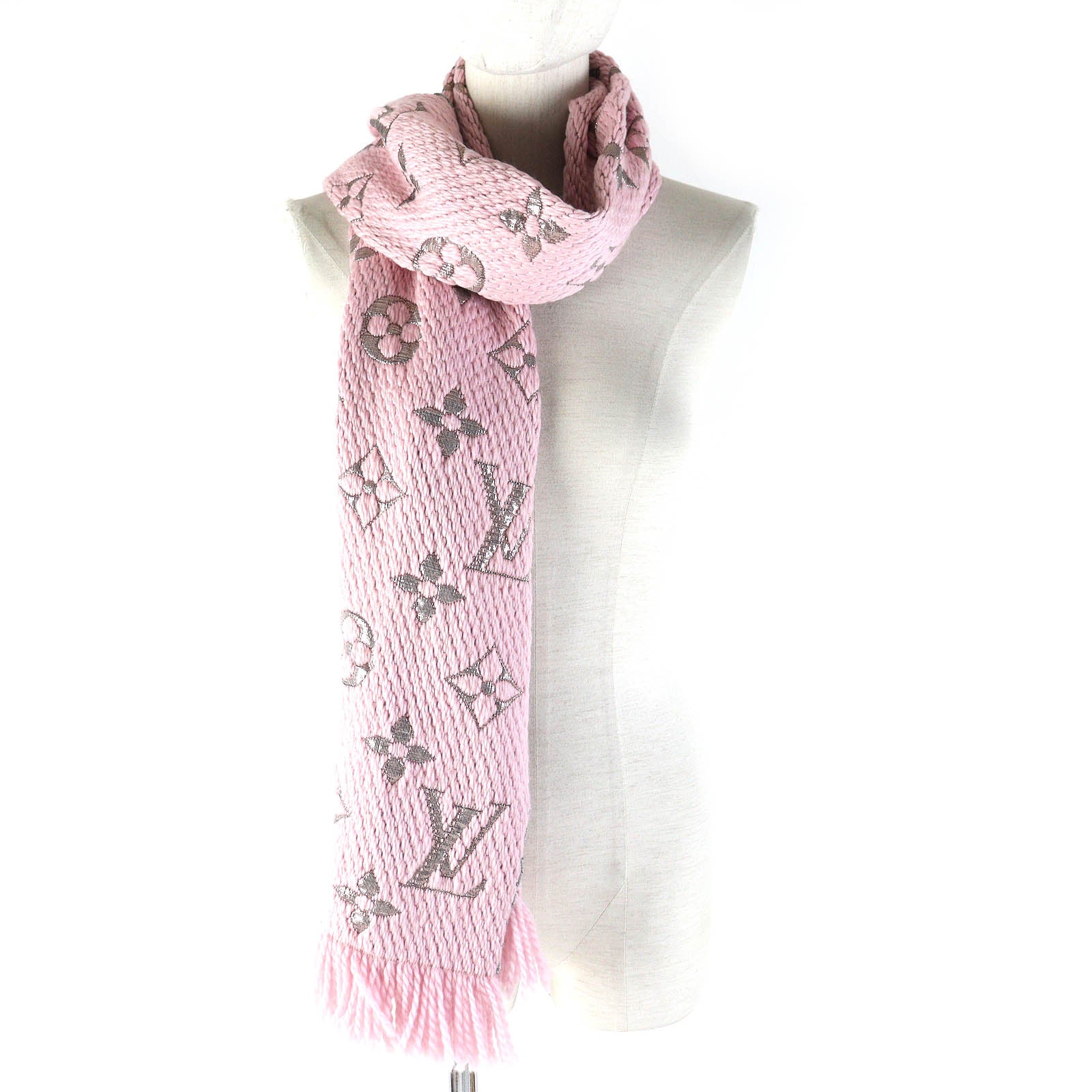 Louis Vuitton Logo Mania Shine Scarf M70466