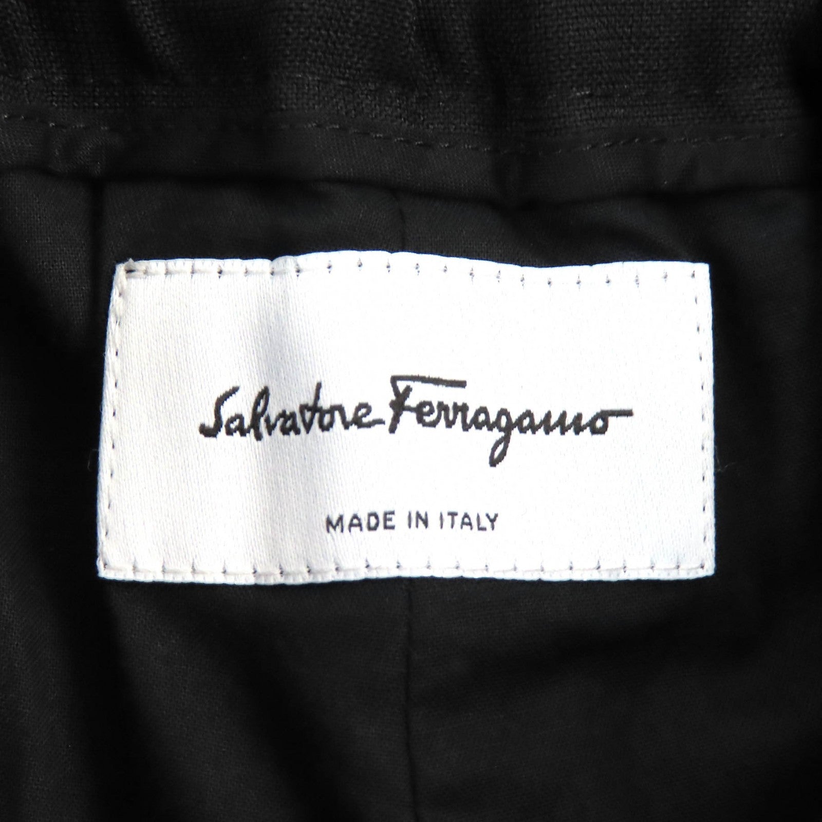 Salvatore Ferragamo Virgin Wool Mohair Layered Pants