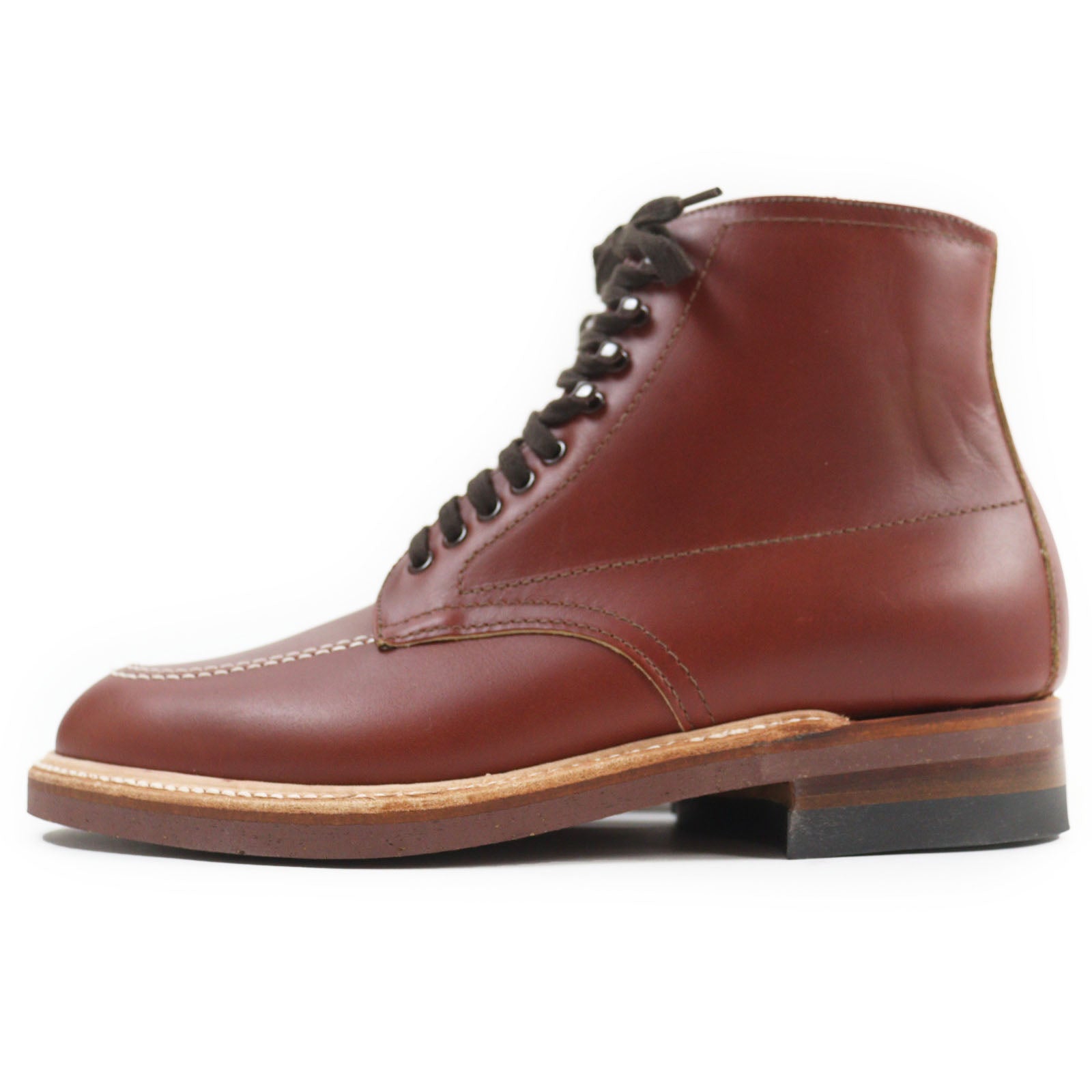 ALDEN 405 Indy Boots Calf Leather Brown 6D