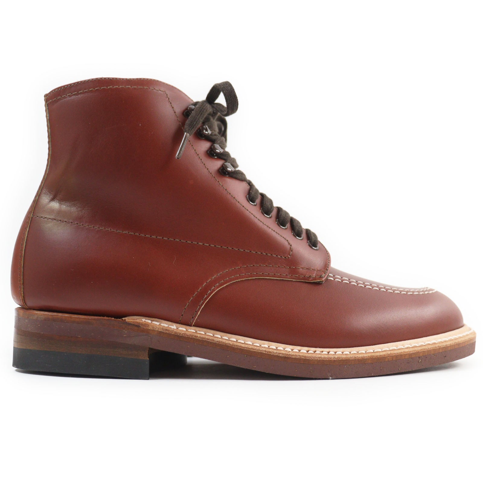 ALDEN 405 Indy Boots Calf Leather Brown 6D