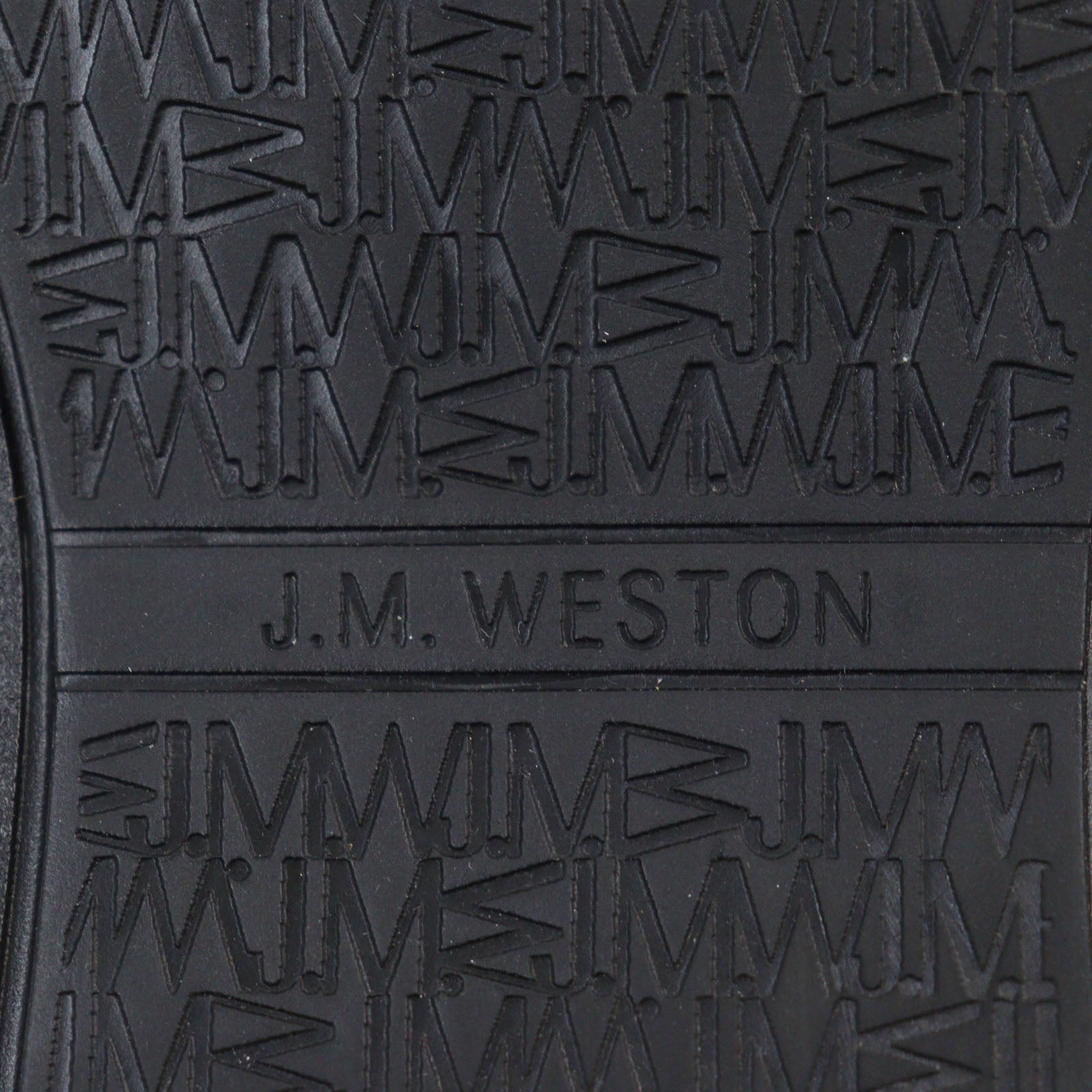 J.M WESTON 1938 Tennis Sneakers Canvas Black