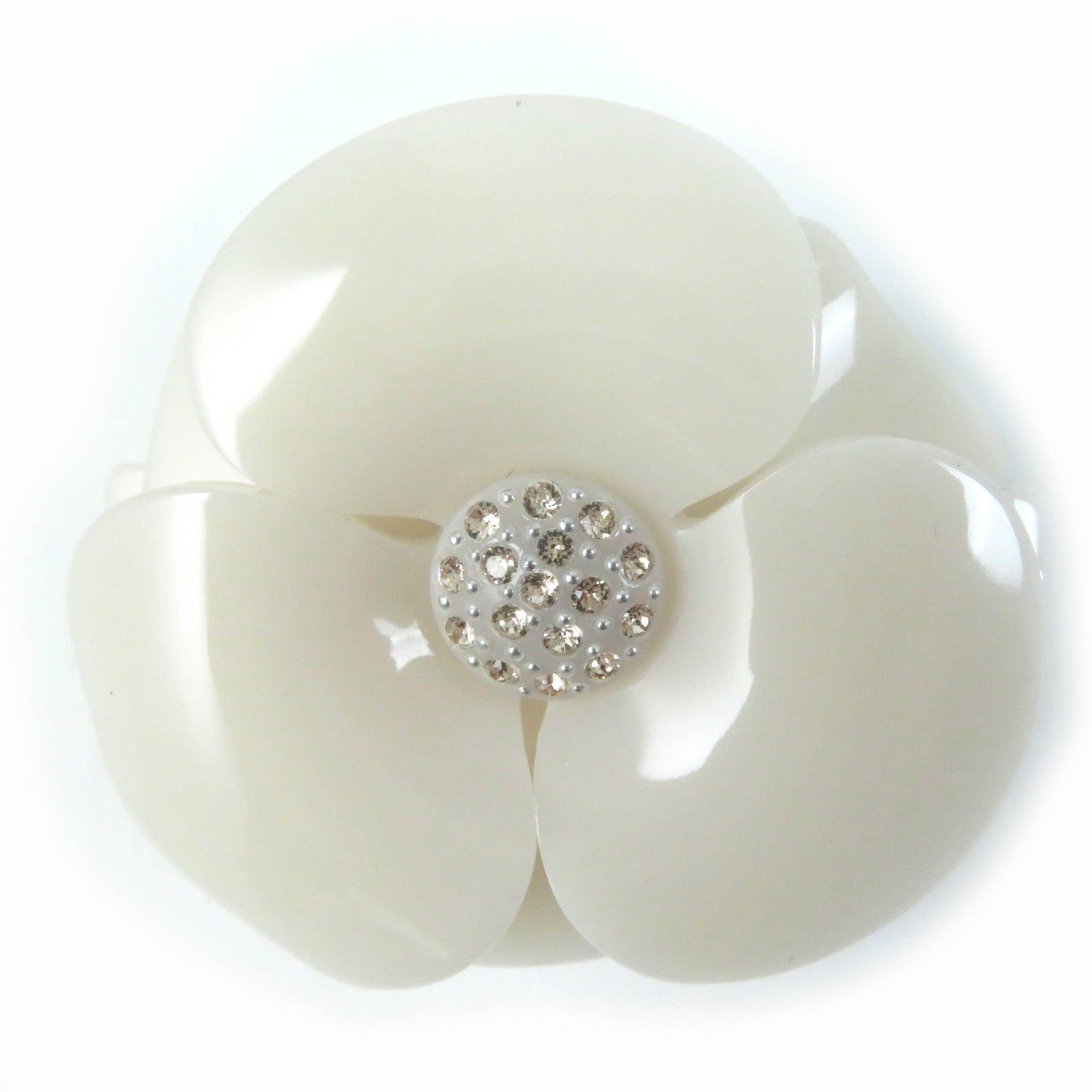 ALEXANDRE DE PARIS Camelia Barrette Swarovski Crystals