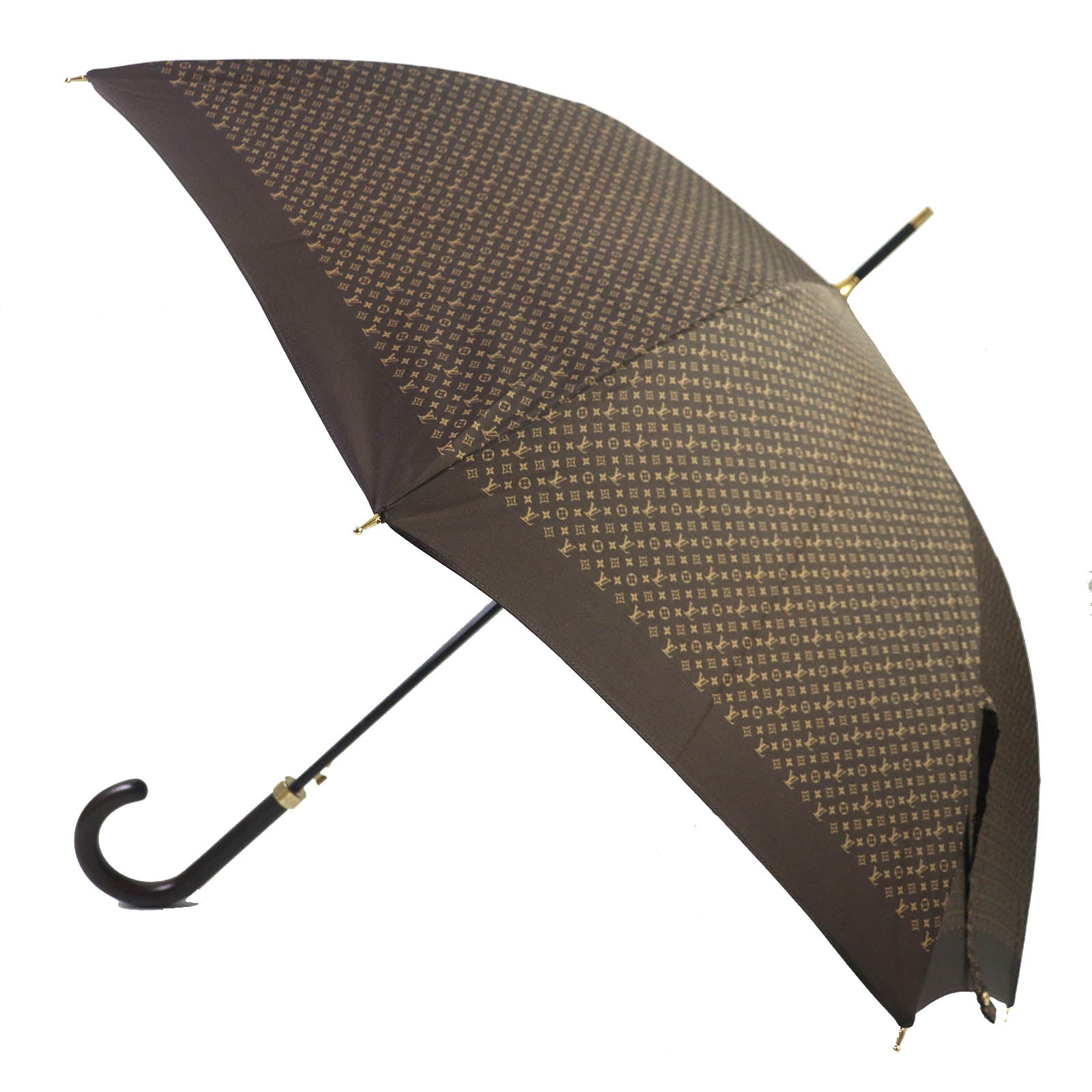 Louis Vuitton Monogram Umbrella Wood Handle