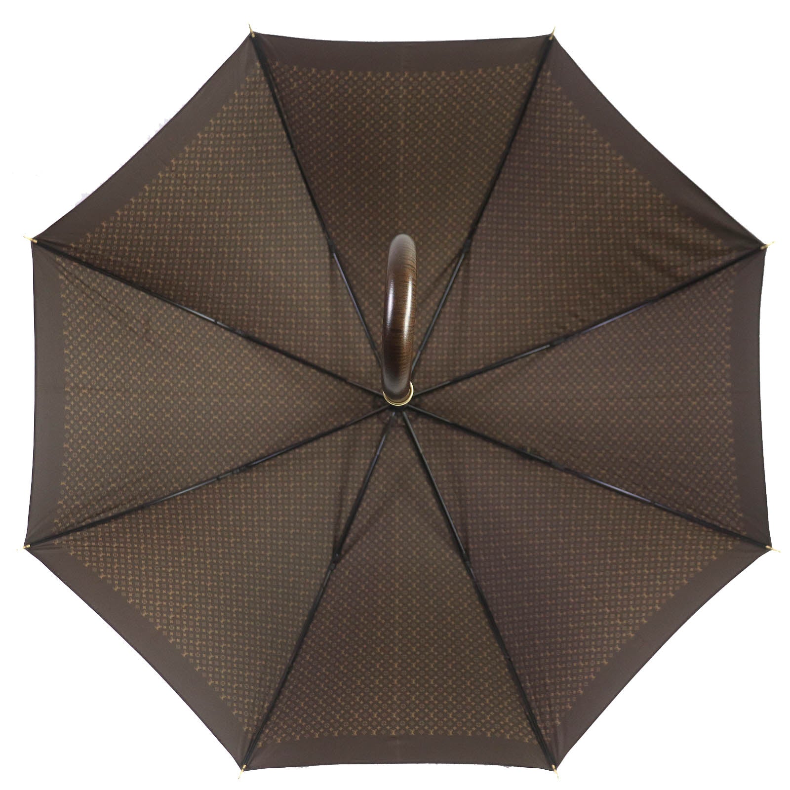 Louis Vuitton Monogram Umbrella Wood Handle