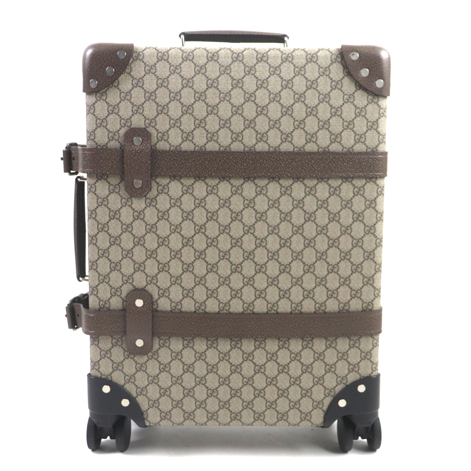 Gucci Globe Trotter GG PVC Leather Suitcase