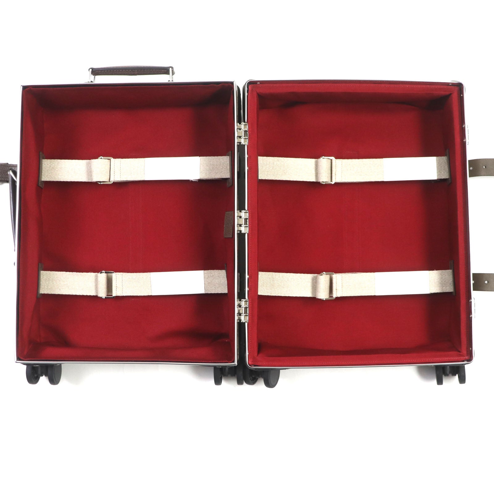 Gucci Globe Trotter GG PVC Leather Suitcase