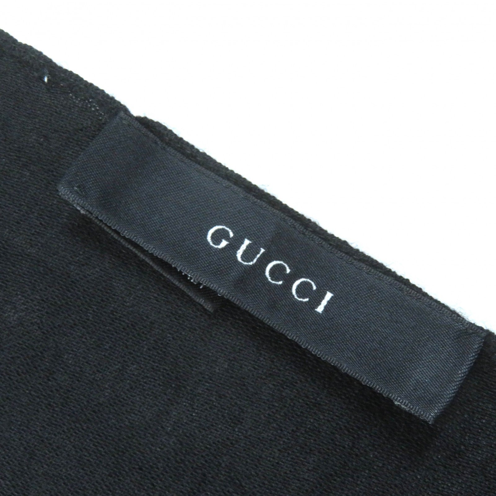 Gucci Wool Silk GG Pattern Large Shawl