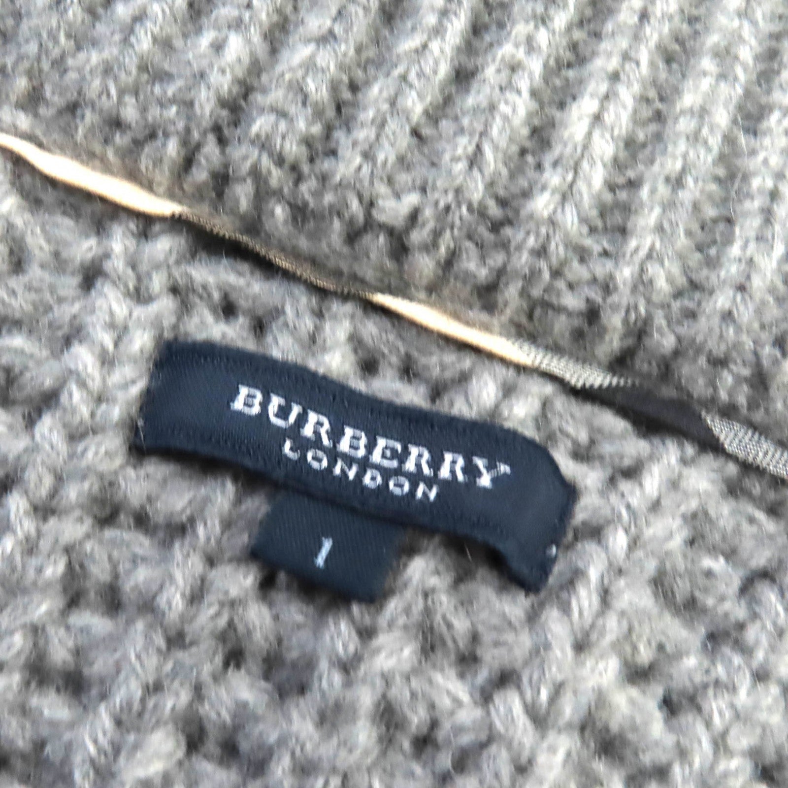 Burberry Wool Cashmere Hooded Knit Duffel Coat