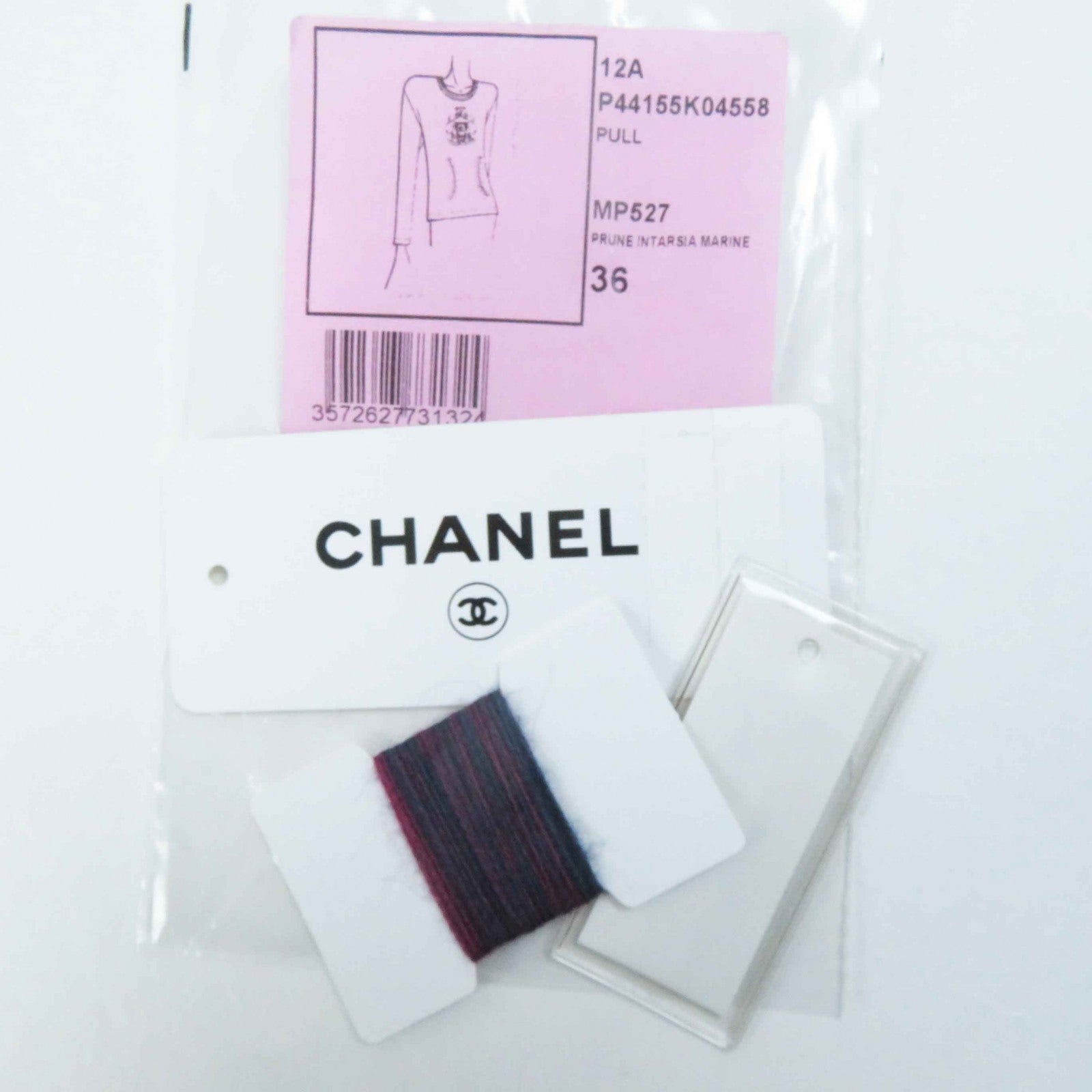 Chanel Alpaca COCO Mark Knit Sweater