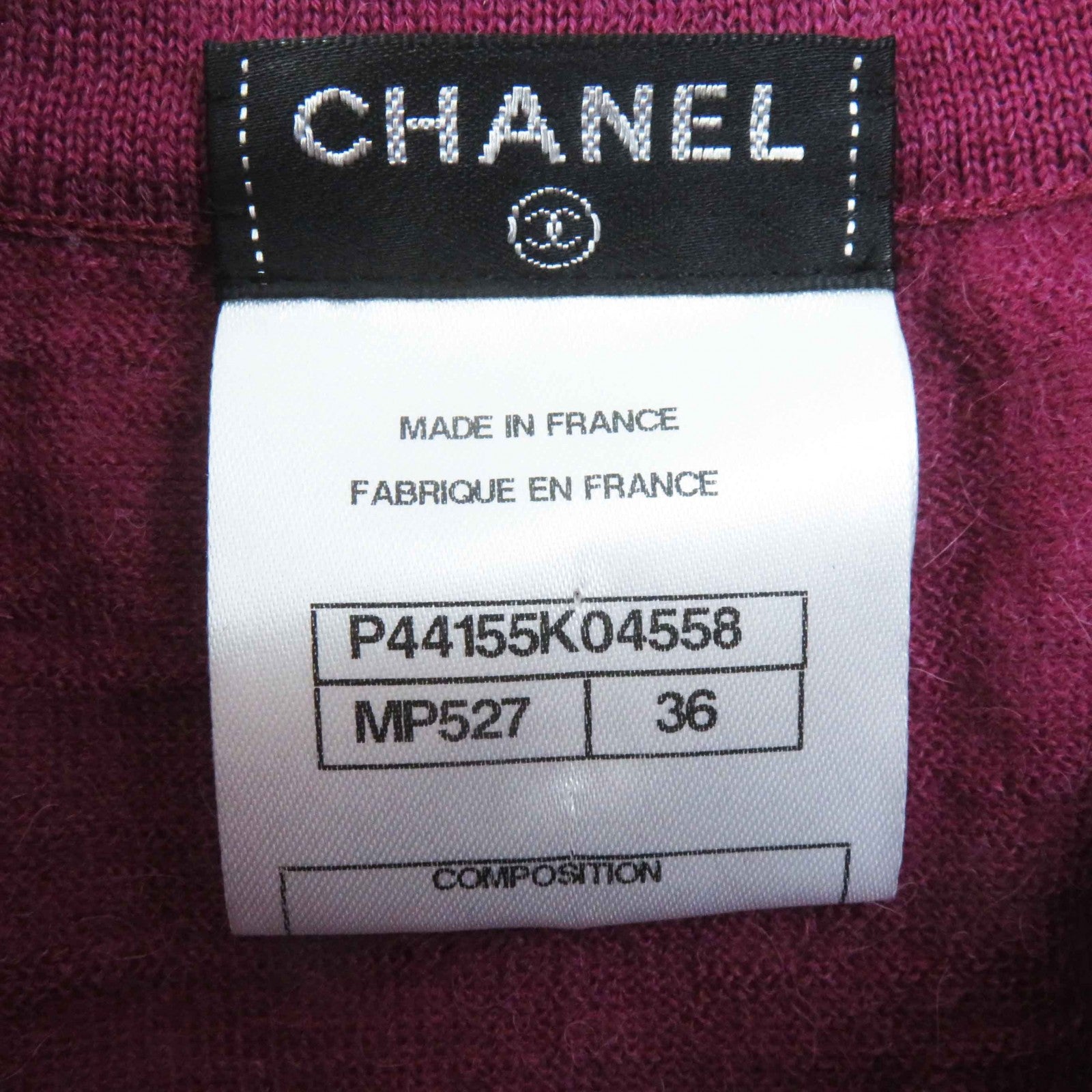 Chanel Alpaca COCO Mark Knit Sweater