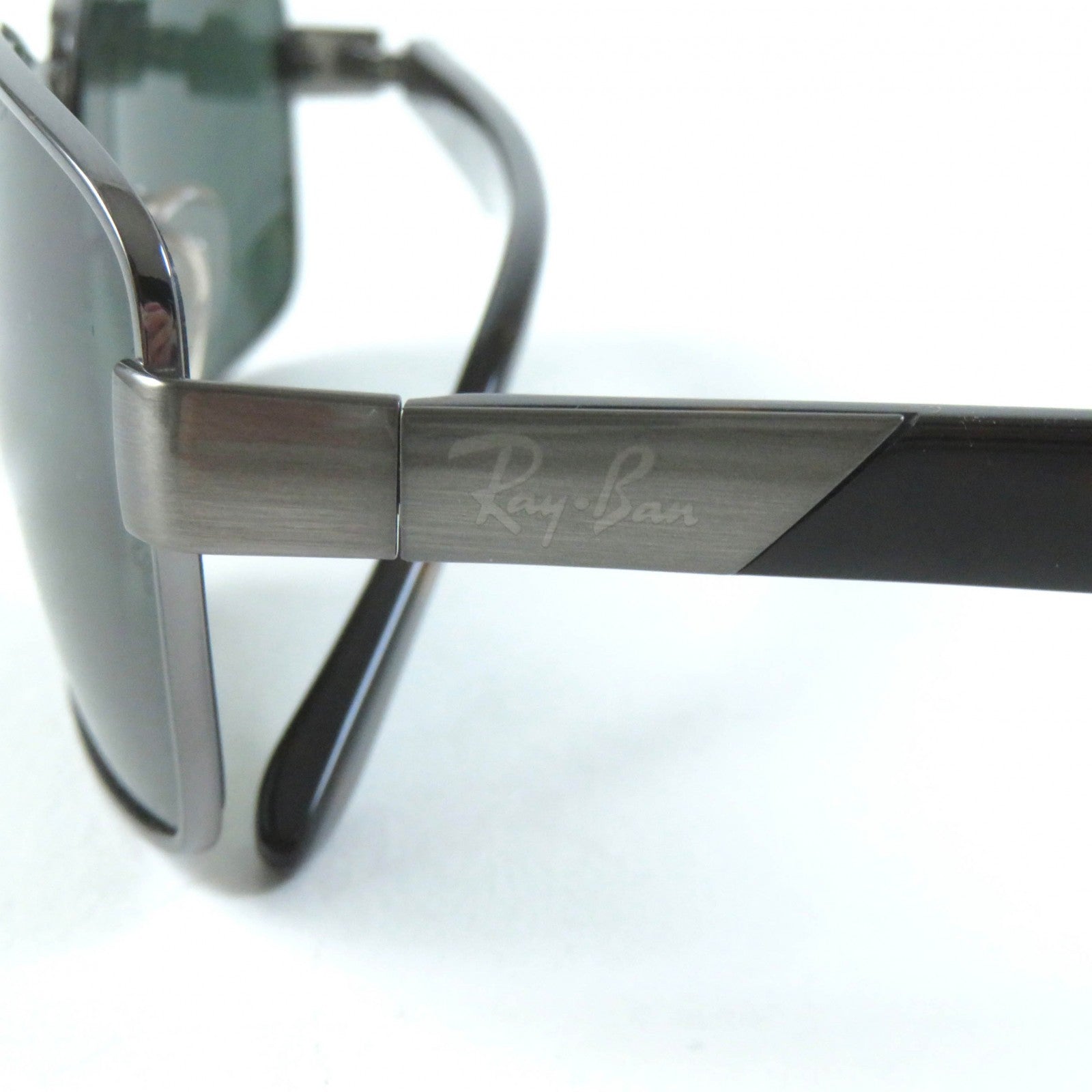 Ray-Ban RB8053D Square Sunglasses Gunmetal Brown