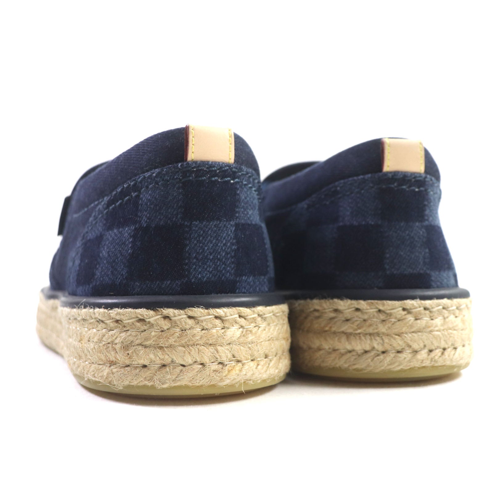 Louis Vuitton Damier Espadrilles Denim Shoes