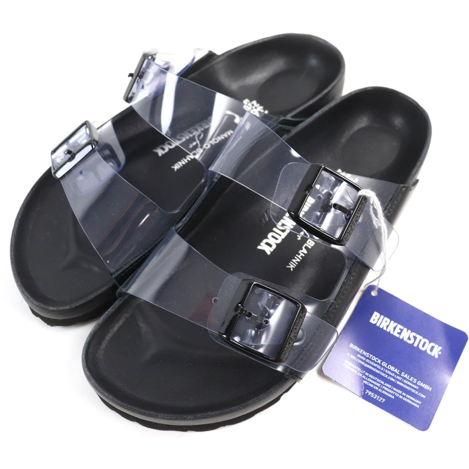 MANOLO BLAHNIK BIRKENSTOCK Arizona Sandals