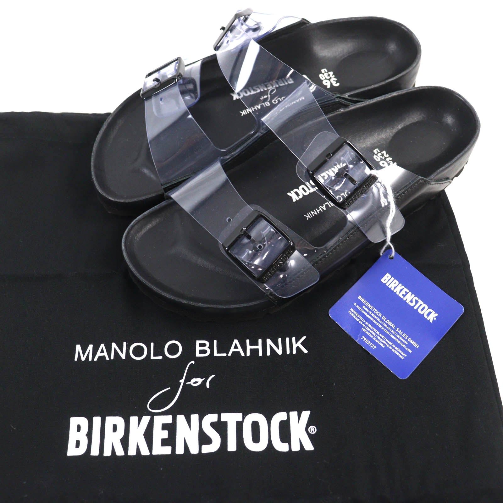 MANOLO BLAHNIK BIRKENSTOCK Arizona Sandals