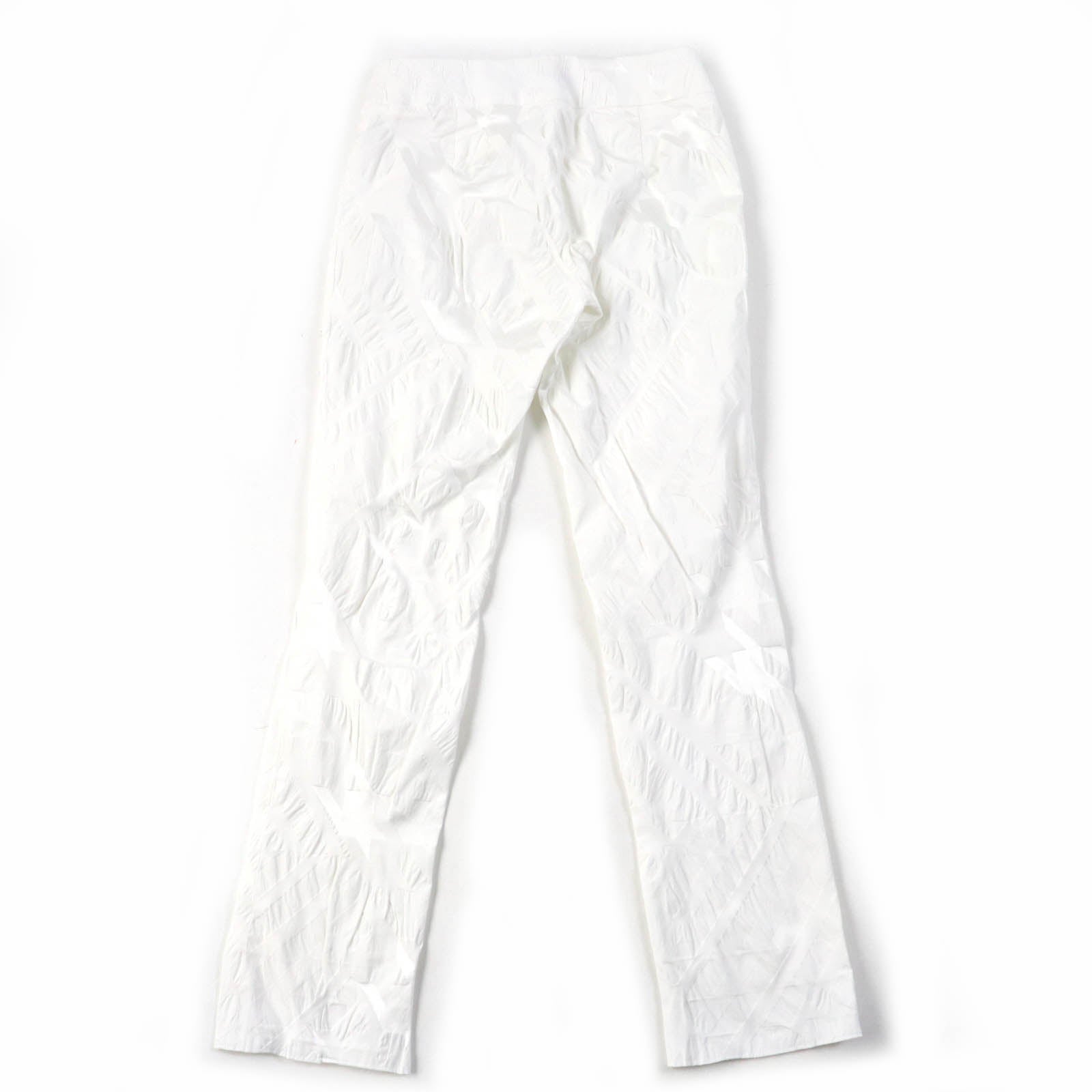 Issey Miyake Patterned Pants White Women