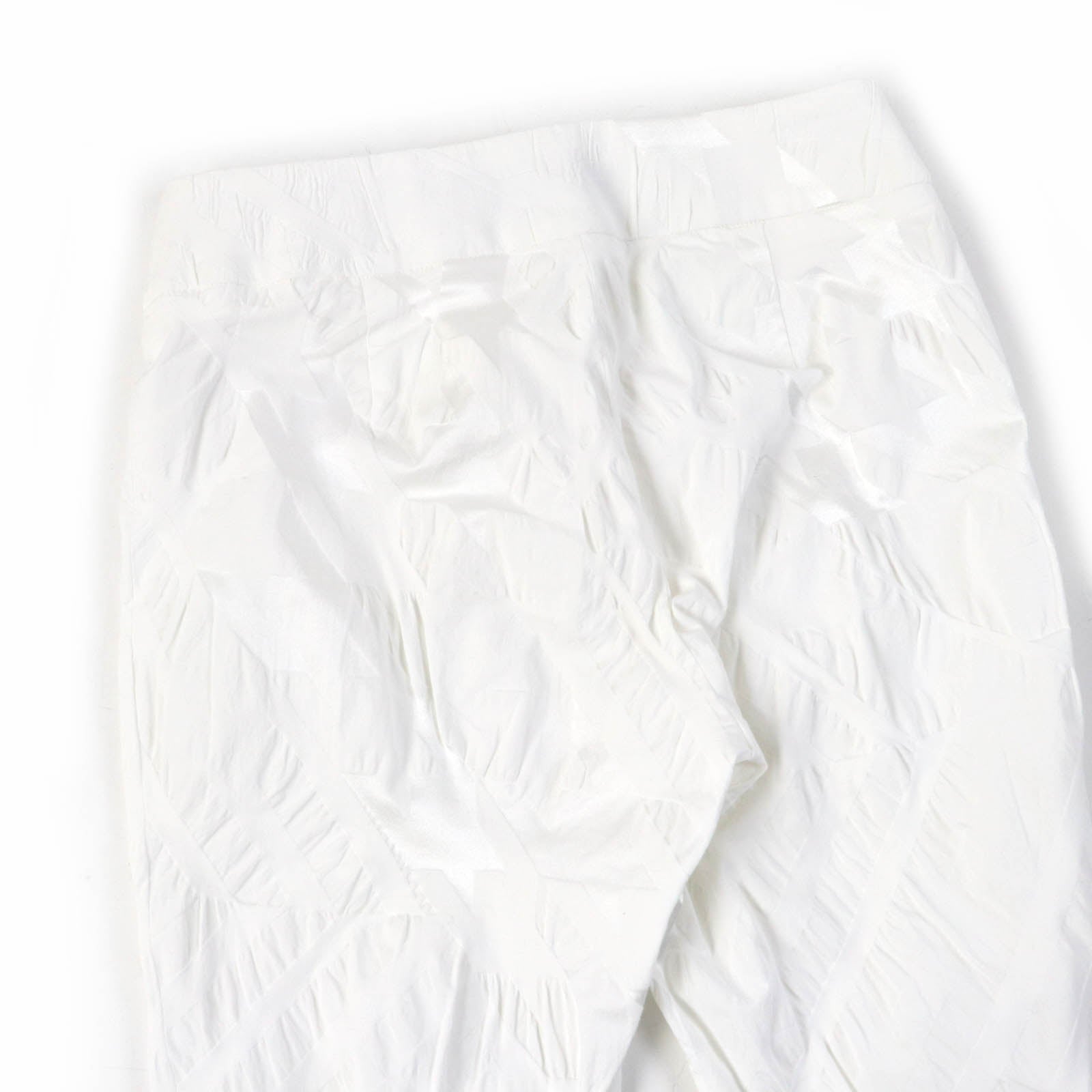 Issey Miyake Patterned Pants White Women