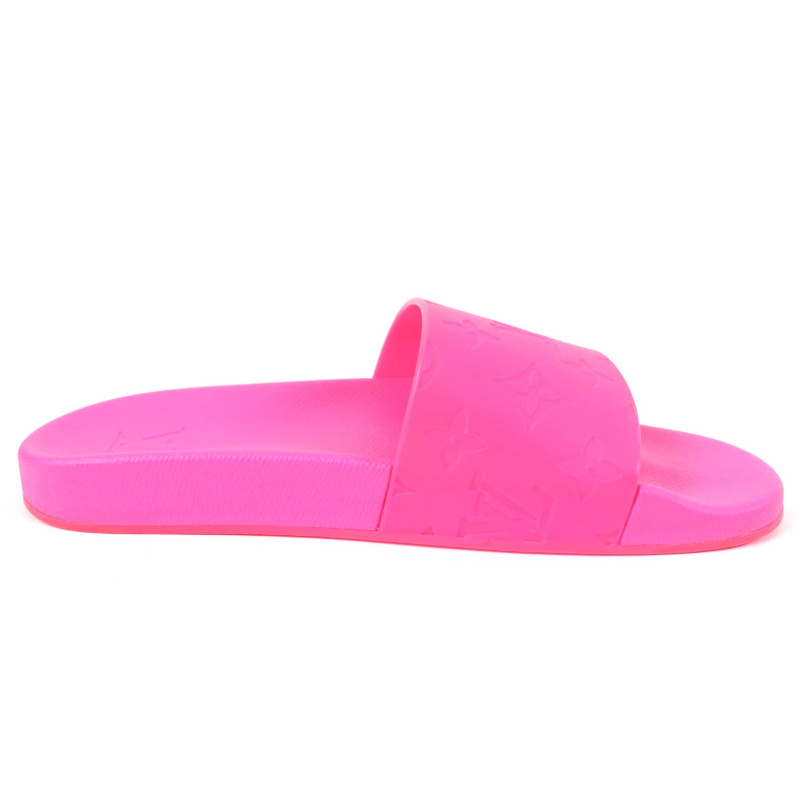 Louis Vuitton Monogram Slide Sandals Pink