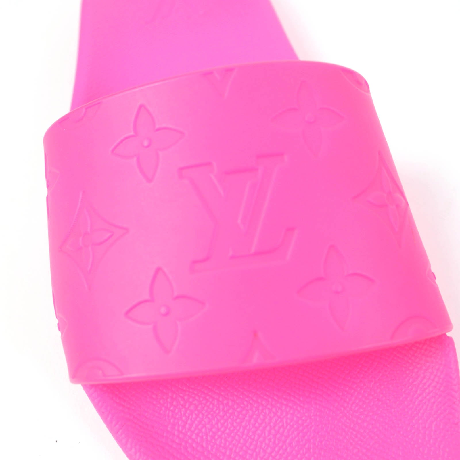 Louis Vuitton Monogram Slide Sandals Pink