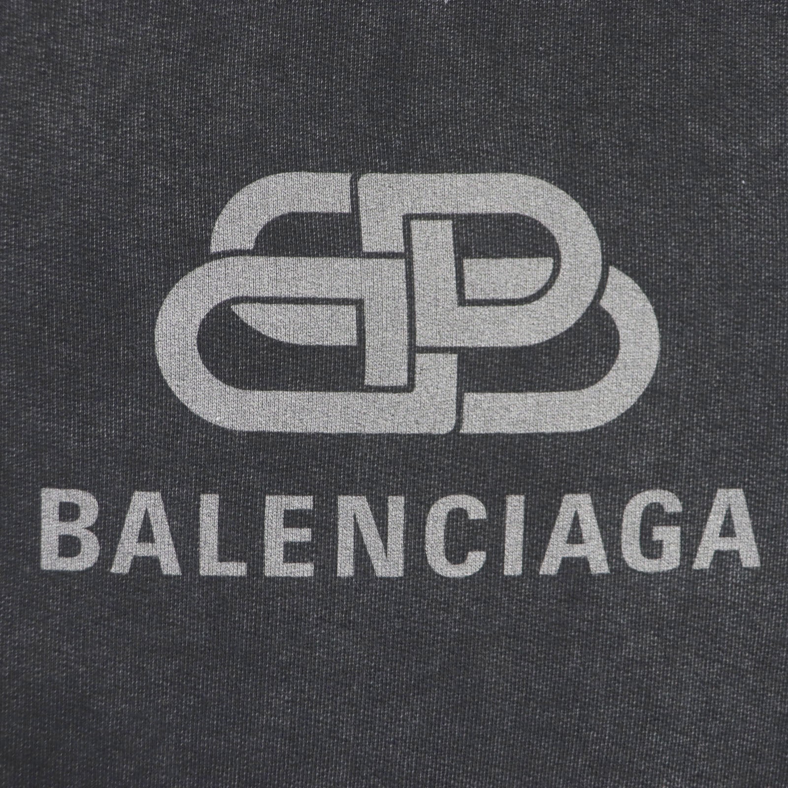 Balenciaga Cotton BB Logo Oversized Pullover Hoodie XS